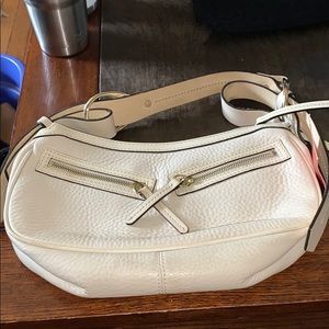 Dooney & Bourke nwt creme leather moon bag NWT